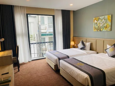 Habitación Deluxe Twin — Hera Luxury Hotel